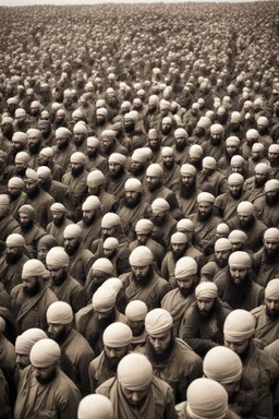 The mighty army with the greatness and honor of Islam