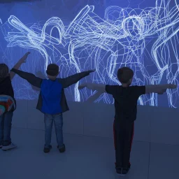 drawing and video mapping workshop in lisbon for children