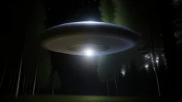 جسم مضيء يطير كبير جدا