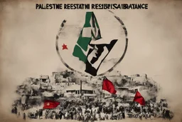 poster for palestine resistance