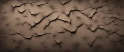 Hyper Realistic prehistoric Rustic dark sand wall with realistic small wall cracks & dark vignette effect