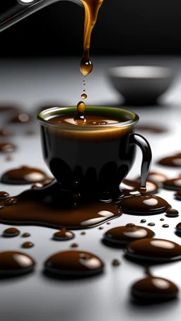 Picture of coffee drops