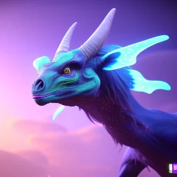 bioluminescent ungulate alien, 8k resolution, dynamic lighting, ultra hyperdetailed, Unreal Engine 5, ultra colourful, very small details, realistic