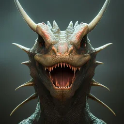 red dragon, dragon portrait, portrair, dragon head, dragon face, big eyes, fangs, dragon with horns, 8k resolution, high-quality, fine-detail, fantasy, incredibly detailed, ultra high resolution, 8k, complex 3d render, cinema 4d