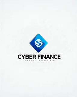Cyber Finance logo Simple, easy and beautiful logo