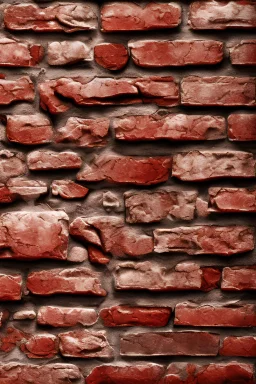 a brick wall stained with blood