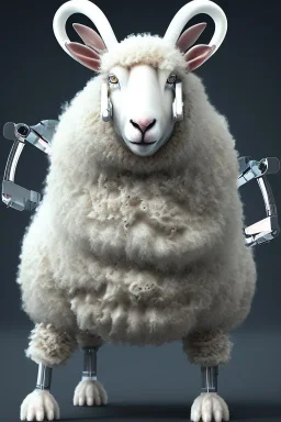 sheep cyborg