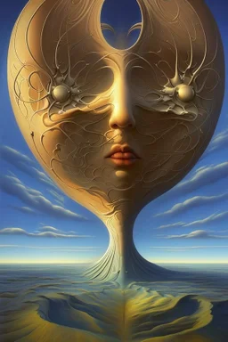 "If you bring forth what is within you, it will save you. If you do not bring forth what is within you, it will destroy you"; surrealism; Vladimir Kush