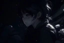 aesthetic anime dark wallpaper