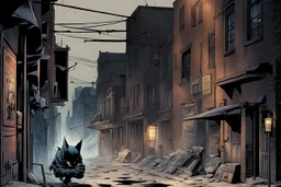 crime alley from detective comics