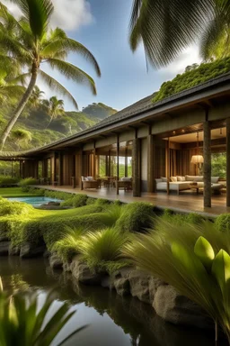 luxury eco resort hawaii outside view