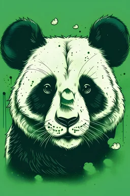 熊猫古风少年