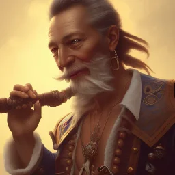 close up of an old pirate drinking rum, deep focus, d & d, fantasy, intricate, elegant, highly detailed, hyperphotography, artstation, concept art, matte, sharp focus, illustration, hearthstone, art by artgerm and greg rutkowski and alphonse mucha centered.