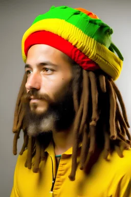 hirsch im rastafari style