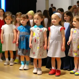 Children's fashion show