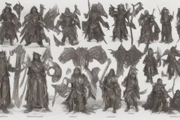 create character design model sheet representations often showcased intricate details and ornate designs. The armor and weapons they wore were adorned with elaborate engravings, gems, and motifs inspired by nature, animals, or mythological symbols mythology and epic tales.