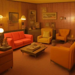 wes anderson living room confort