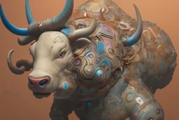 bull by james jean