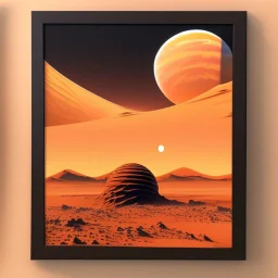 person alone in planet ,Dune-Desert Planet Arrakis: Image of a barren, sandy desert planet with two moons in the sky, conveying the harsh environment of Arrakis., Alexandro Jodorowsy Art,Juan Gimenez Art,Space Art,Sci-Fic Art,Dark Influence,NijiExpress 3D v2,Kinetic Art,Datanoshing,Oil painting,Ink v3,Splash style,Abstract Art,Abstract Tech,CyberTech Elements,Futuristic,Epic style,Illustrated v3,Deco Influence,Air Brush style,drawing