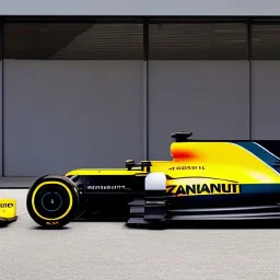 Renault Zoë, rear wing, f1, whole car