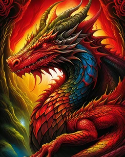 mythical drogon adult book cover