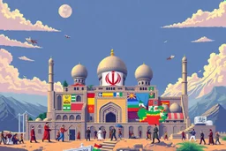 pop art pixels Iran - the great game Iran’s history is a patchwork of empires, invasions, cultural renaissances,