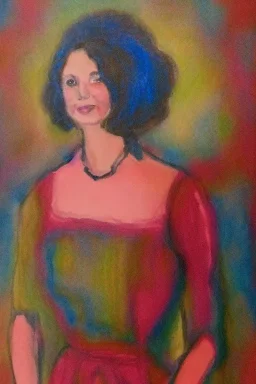 Portrait lady, full body shot, full-color medium shot Dollette