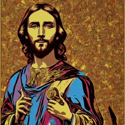 jesus Andy Warhol