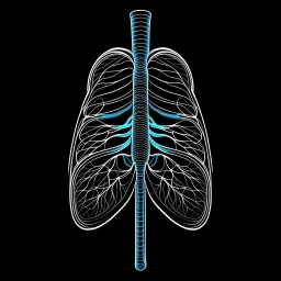 Lungs, Logo, 4k, high resolution