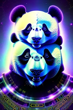 Mandelbrot panda