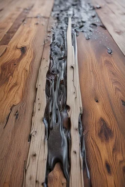 Melting into the floorboards