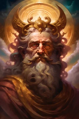 portrait of the god of unknown