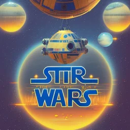 logo with only the letters 'STAR WARS'