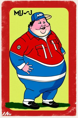 Morbidly obese man