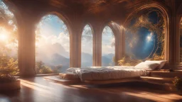 21775. Style John Mogford, relaxation, dream world, calm beauty, fantasy world, magic, heaven, celestial, beautiful composition, exquisite detail, 135mm lens, insanely detailed octane render trending on artstation, 8k artistic photography, photorealistic concept art, soft natural volumetric cinematic perfect light, chiaroscuro, award-winning photograph, masterpiece, raphael, caravaggio, greg rutkowski, beeple, beksinski, alma tadema, Bouguereau