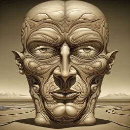 face muscles Surrealism