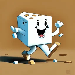 dancing milk brick cartoon
