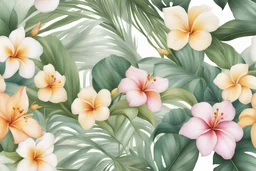 neautiful hawaii flower drawing , concept art, 8k resolution, pale skin, twilight, extreme quality, extremely detailed, ultra-detailed face, ultra hd 8k,