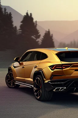 lamborghini Urus And G-Class Fusion, Photorealistic, 4K