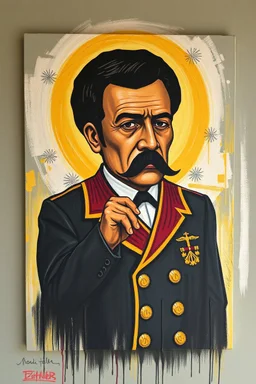 mexican hitler painted
