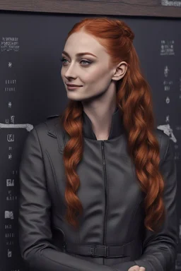 [Sophie Turner] The man chuckled darkly. "Oh, I think you'll sing for me before long." He tapped a code into the cell control pad. The energy bars flickered off and he stepped inside, locking it behind him. Sophie backed against the wall, eyes darting for an escape. But there was none. The rebel loomed over her, a malicious glint in his eyes. "Let's start with your designation and squad details," he said smoothly. When she didn't respond, his voice hardened. "Talk, or else." She lifted her chin