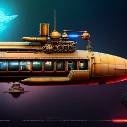 fullbody Drawing of 'sketch of Steampunk Submarine vehicle',intricate detail,andrea bonelli,Kilian Eng,Ohrai,evan lee,Aleksandr Sidelnikov,KyuYong Eom,three quarters frontal aerial view,toned colors,16k