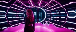 "Her" sci-fi film, android, artificial Intelligence, open source, Lush void, Dystopia, futurism, cyber, imperfection, natural lighting, cinematic, Fuji Film, Anamorphic lens, 2040s, deep depth of field, Solarpunk