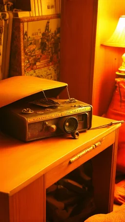 Very old stuff in a room, nostalgia, '900