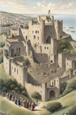 Hastings castle during the eleventh century