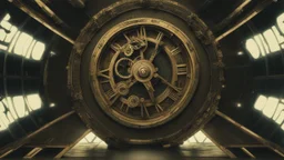 آلة زمنية ترمز إلى فكرة السفر عبر الزمن