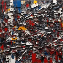 [series by Jean-Paul Riopelle] Haunting Echoes of Experimentation