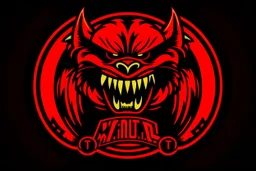 "Lil Monsters" basketball team logo