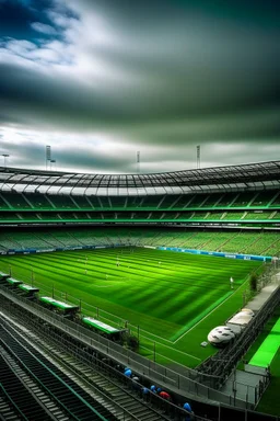 Irish rugby stadium