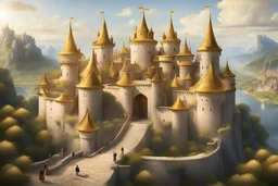 European Fortified golden kingdom